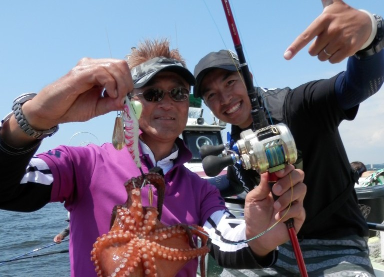 エギタコフィーバー!東京湾 船タコ! | 西村豪太