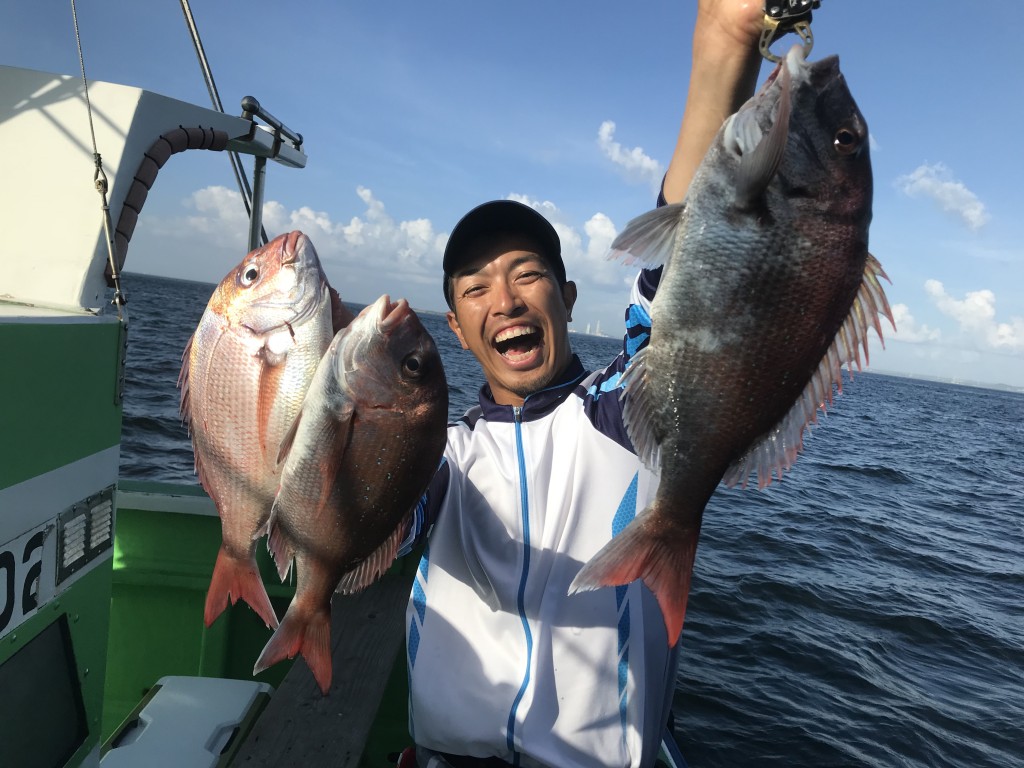 午前天秤タチウオ 午後タイラバ 贅沢リレー船で釣り三昧 西村豪太